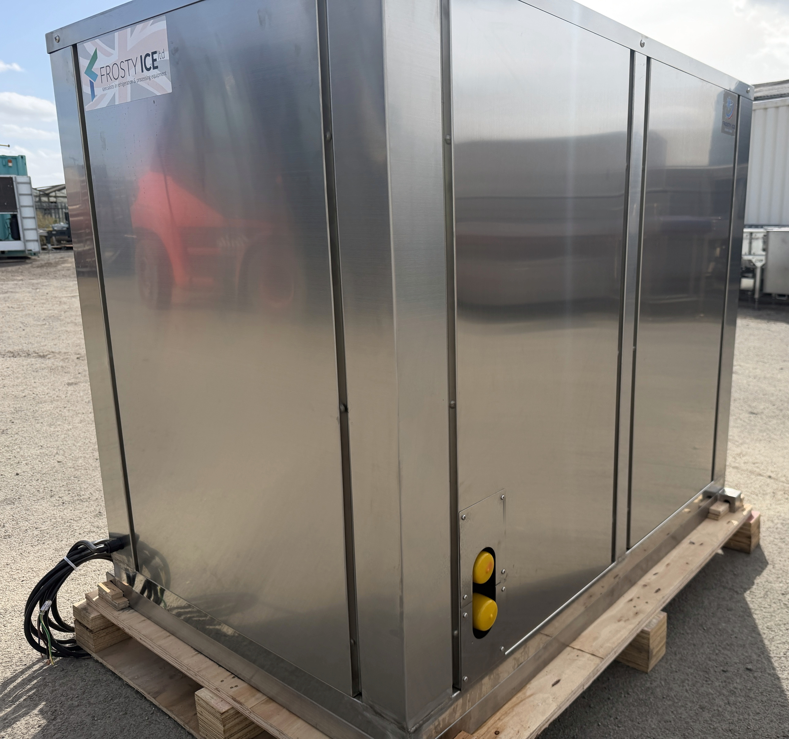 Sea water flake ice machine for fishing boats or land - Image 7