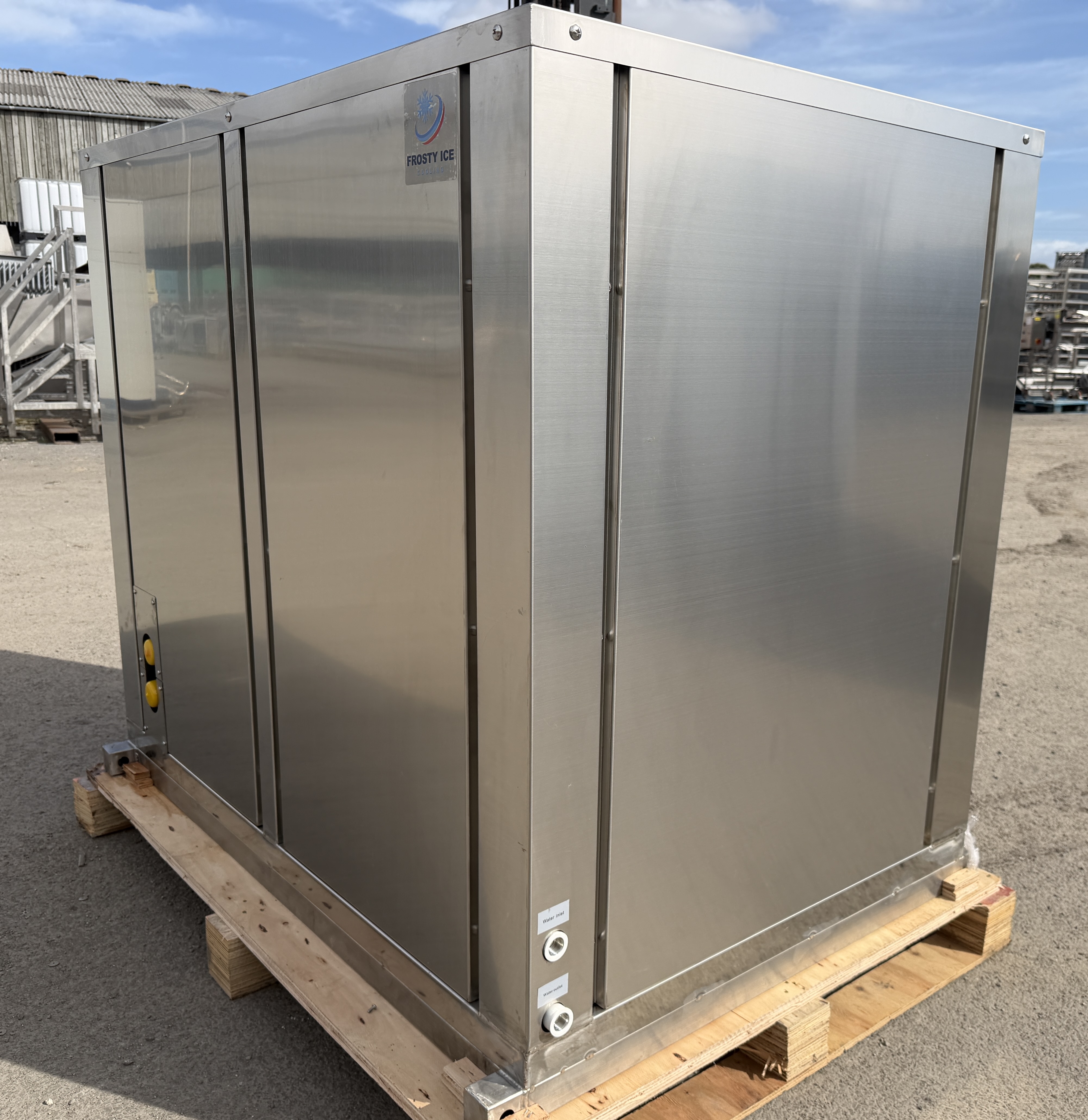 Sea water flake ice machine for fishing boats or land - Image 8