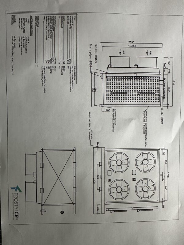 Evaporator Blast Freezer - Image 2