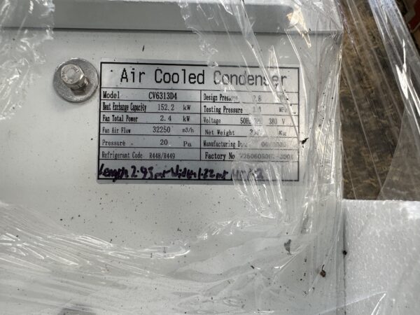 Industrial Air Cool Condenser 152kw - Image 2