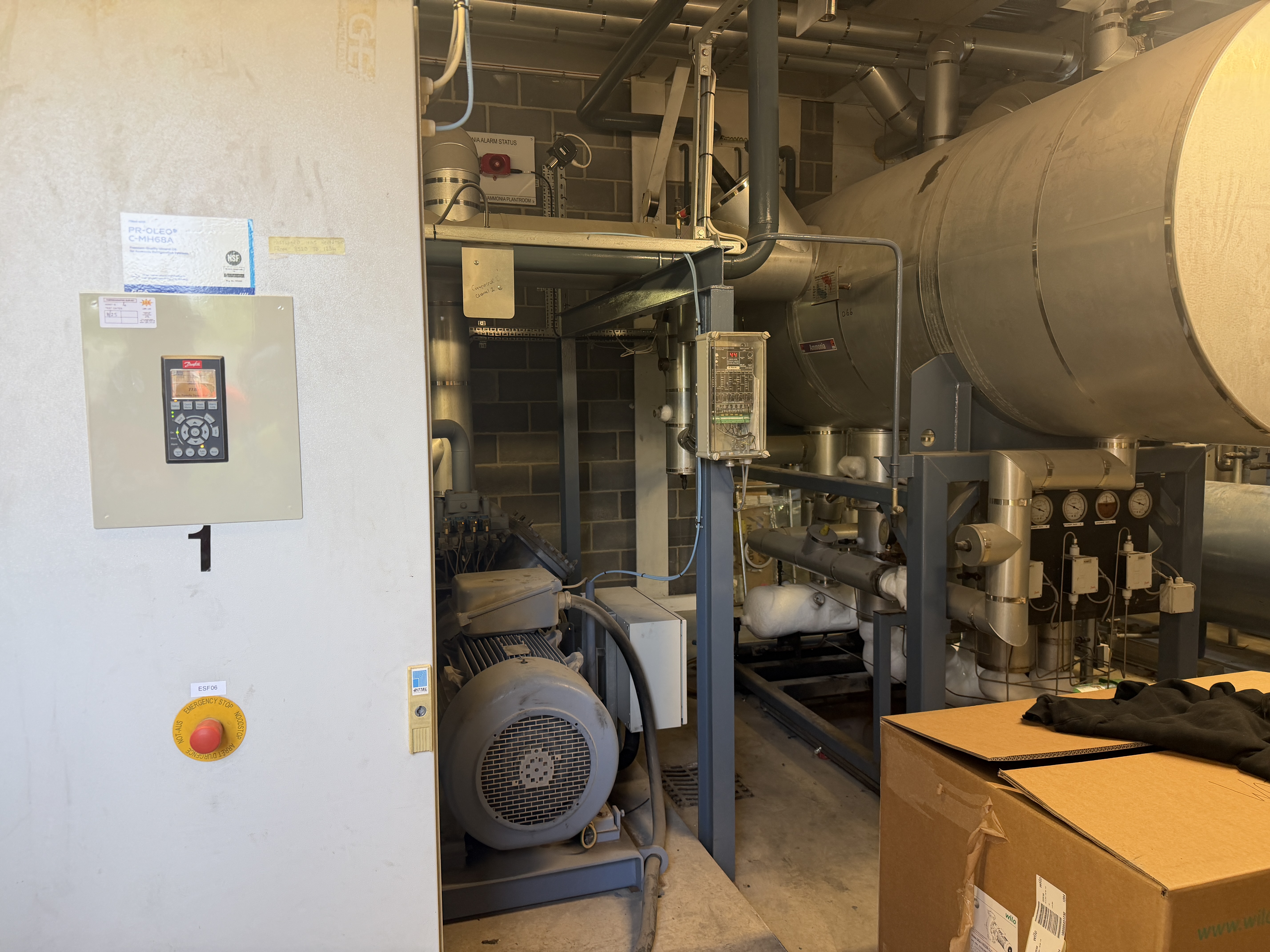 Grasso RC610 Compressor plant